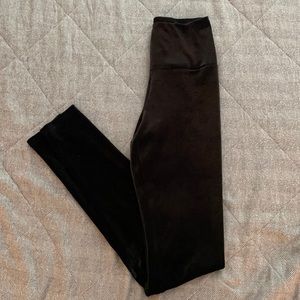Wilfred Free High-rise Velvet Leggings - size S
